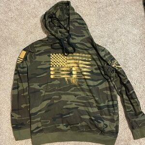 Patriotic Grunt Style Hoodie